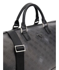GUESS MILANO Geantă de voiaj convertibilă NEGRU / ALB - Genți de voiaj - 4