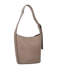 GUESS CRESIDIA Geantă tip clutch logo taupe &icirc;nchis - Genți femei - 4