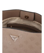 GUESS CRESIDIA Geantă tip clutch logo taupe &icirc;nchis - Genți femei - 7
