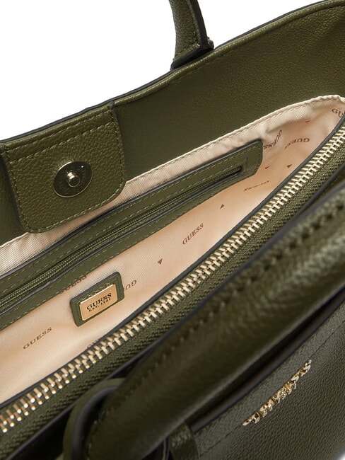 GREGORIA Geantă medie cu curea de umăr măsline - Genți femei