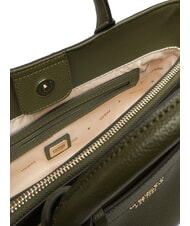 GUESS GREGORIA Geantă medie cu curea de umăr măsline - Genți femei - 6