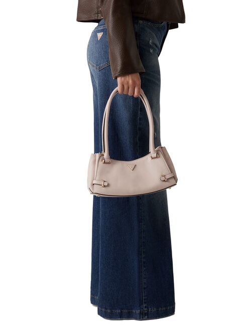 ROSALBA Geantă de umăr cu imprimeu Saffiano ROSE - Genți femei