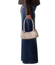 GUESS ROSALBA Geantă de umăr cu imprimeu Saffiano ROSE - Genți femei - 5