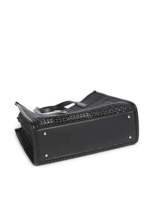 BRIGITTA Geantă de m&acirc;nă, cu curea de umăr BLACK - Genți femei