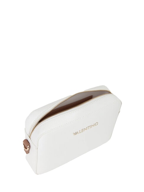 ALEXIA Geantă mini pentru cameră de umăr alb/piele - Genți femei