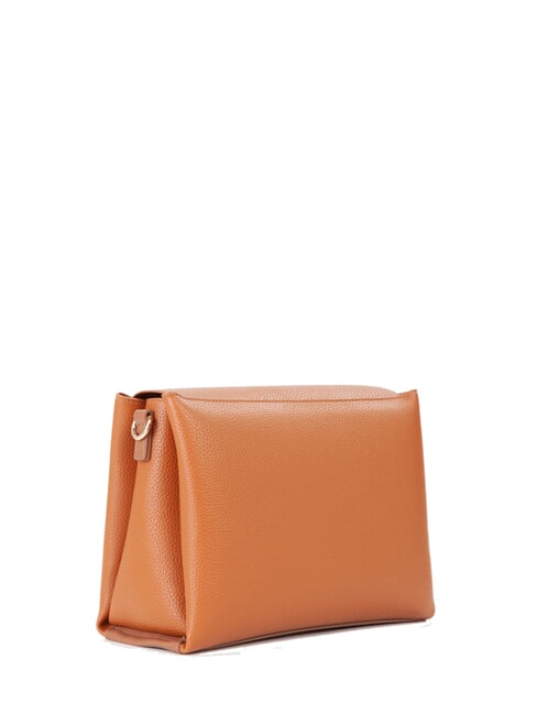 ALEXIA Geantă cu logo metalic pe curea de umăr piele - Genți femei