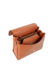 MARIO VALENTINO ALEXIA Geantă cu logo metalic pe curea de umăr piele - Genți femei - 5