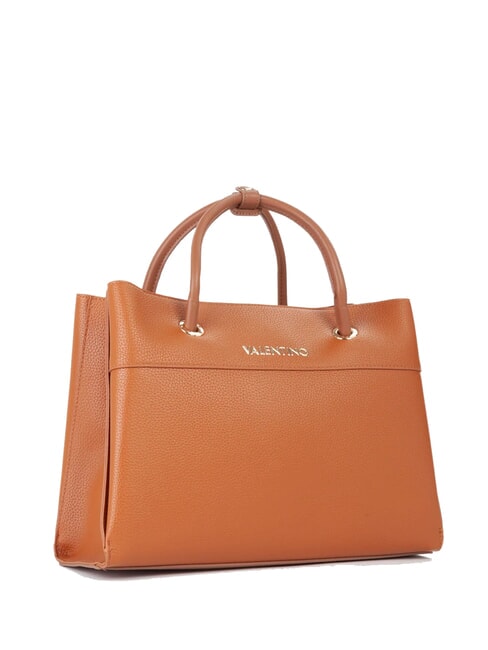 ALEXIA Geantă de m&acirc;nă cu curea de umăr cu logo piele - Genți femei