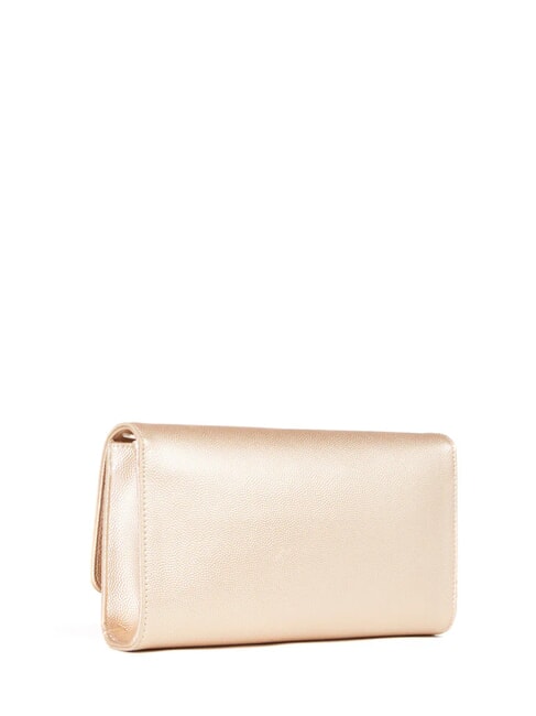 DIVINA Geantă de umăr metalică aur - Genți femei