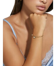 GUESS 4G LIGHT Brățară cu trei pandantive aur galben - Brățări - 2