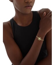 GUESS DAKTARI Brățară cu medalion aur galben/negru - Brățări - 2