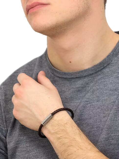 ACAPULCO Brăţară otel/t.moro - Brățări pentru bărbați