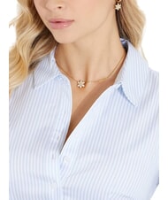 GUESS WHITE LOTUS Colier cu floare și pandantiv de cristal aur galben - Lănțișoare - 2