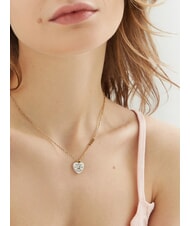 GUESS AMORE Colier cu pandantiv inimă aur - Lănțișoare - 2