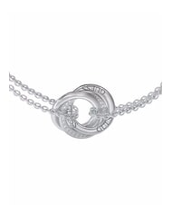 GUESS PERFECT Brățară cu pandantive cercuri &icirc;mpletite SILVER - Brățări - 2