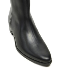 TOMMY HILFIGER TH  Ghete din piele pentru gleznă negru - Pantofi femei - 4