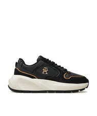 TOMMY HILFIGER CHUNKY FASHION Adidași din piele negru - Pantofi femei - 2