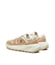 TOMMY HILFIGER CHUNKY FASHION Adidași din piele roz - Pantofi femei - 5