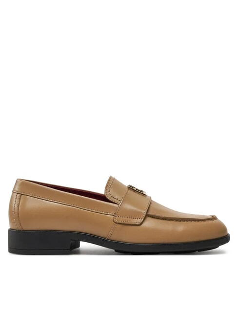 THE LEATHER CLASSIC Mocasini din piele pentru femei kaki - Pantofi femei
