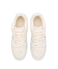 TOMMY HILFIGER SUEDE STRIPES BASKET Teniși din piele &icirc;ntoarsă bej - Pantofi femei - 3