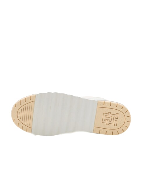 SUEDE STRIPES BASKET Teniși din piele &icirc;ntoarsă bej - Pantofi femei