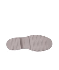 TOMMY HILFIGER TH Ghete din piele cu toc mediu gri - Pantofi femei - 9