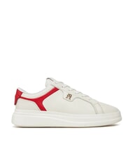 TOMMY HILFIGER POINTY COURT Adidași din piele - Pantofi femei