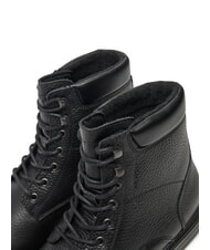 TOMMY HILFIGER HILFIGER OUTDOOR Ghete din piele cu guler căptușit negru - Pantofi bărbați - 4