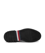 TOMMY HILFIGER HILFIGER COMFORT Ghete din piele cu șireturi și fermoar negru - Pantofi bărbați - 7