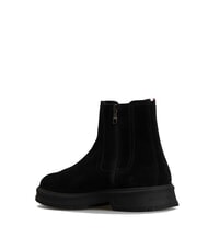 TOMMY HILFIGER HILFIGER SUEDE Ghete din piele &icirc;ntoarsă cu fermoar negru - Pantofi bărbați - 3