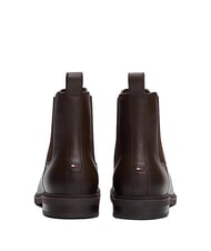 TOMMY HILFIGER FLEXIBLE HILFIGER Ghete bărbătești din piele p&acirc;nă la gleznă maro - Pantofi bărbați - 4
