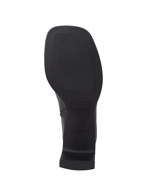 THE SOHO Ghete cu v&acirc;rf pătrat și toc negru - Pantofi femei