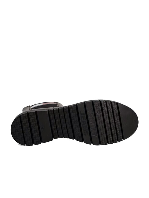 TH JEANS Ghete din piele pentru gleznă maro - Pantofi femei