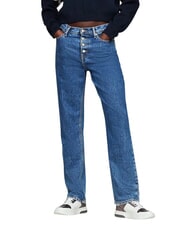 TOMMY HILFIGER TOMMY JEANS Adidași din piele alb/argintiu - Pantofi femei - 6