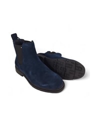 TOMMY HILFIGER FLEXIBLE HILFIGER Ghete din piele &icirc;ntoarsă albastru - Pantofi bărbați - 4