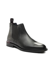 TOMMY HILFIGER CORE RWB HILFIGER Ghete din piele pentru gleznă negru - Pantofi bărbați - 3