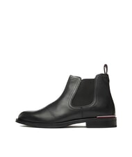 TOMMY HILFIGER CORE RWB HILFIGER Ghete din piele pentru gleznă negru - Pantofi bărbați - 4