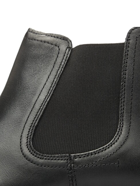 CORE RWB HILFIGER Ghete din piele pentru gleznă negru - Pantofi bărbați