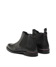 TOMMY HILFIGER CORE RWB HILFIGER Ghete din piele pentru gleznă negru - Pantofi bărbați - 6