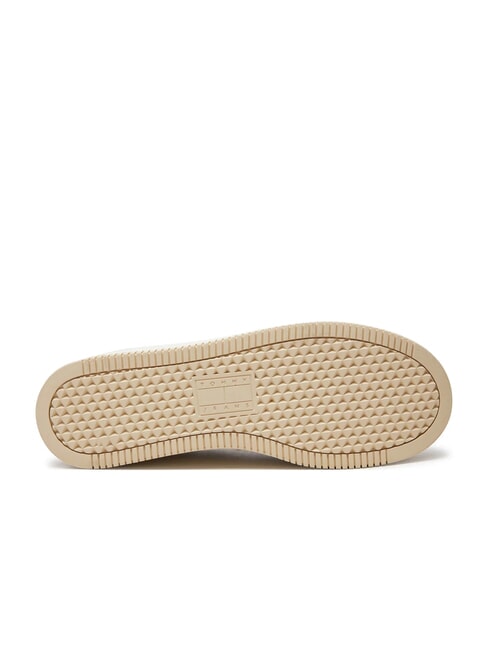 TOMMY JEANS Flatform Adidași &icirc;nalți ecru - Pantofi femei