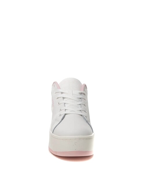 TOMMY JEANS Flatform Adidași &icirc;nalți roz - Pantofi femei