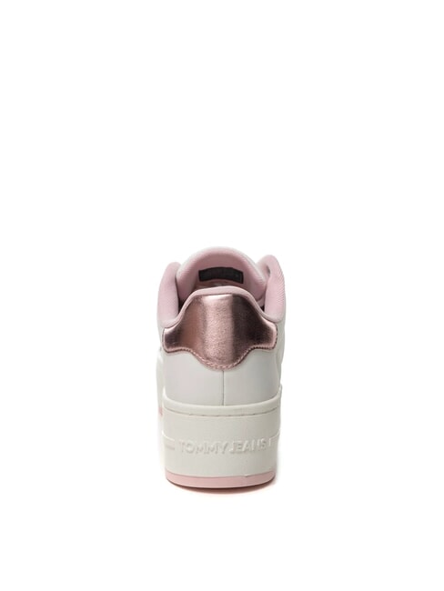 TOMMY JEANS Flatform Adidași &icirc;nalți roz - Pantofi femei