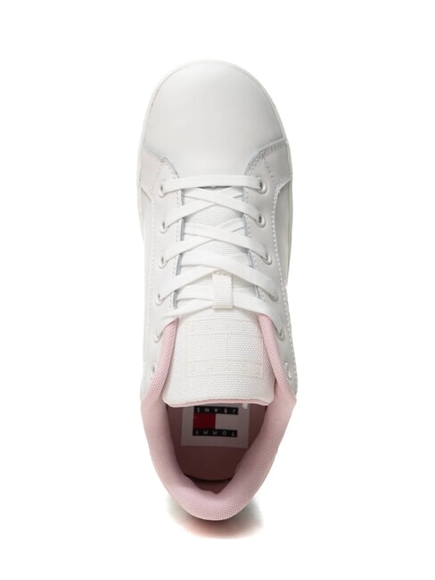 TOMMY JEANS Flatform Adidași &icirc;nalți roz - Pantofi femei