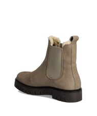 TOMMY HILFIGER TH JEANS Ghete din piele nubuck kaki - Pantofi femei - 5