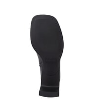TOMMY HILFIGER THE SOHO Ghete cu v&acirc;rf pătrat și toc negru - Pantofi femei - 6