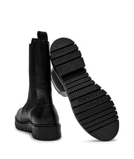 TOMMY HILFIGER TH JEANS Ghete din piele pentru gleznă negru - Pantofi femei - 4