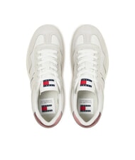 TOMMY HILFIGER THE GREENWICH Adidași din piele roz - Pantofi femei - 4