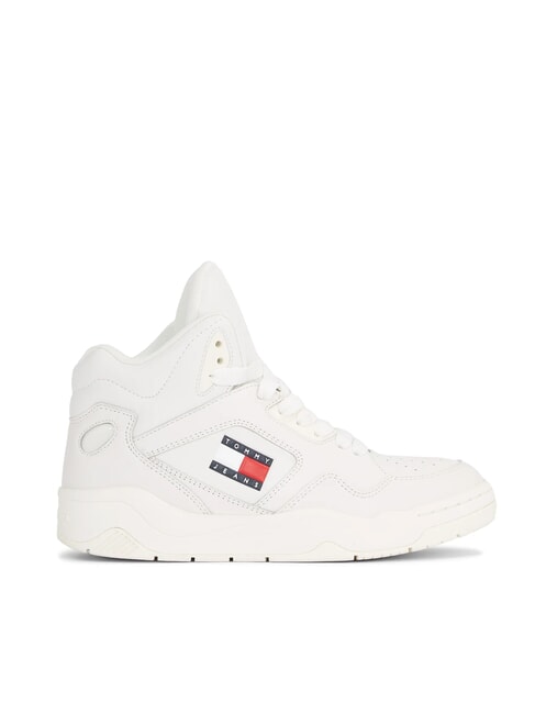 TJW NEW BASKET MC Adidași din piele ecru - Pantofi femei