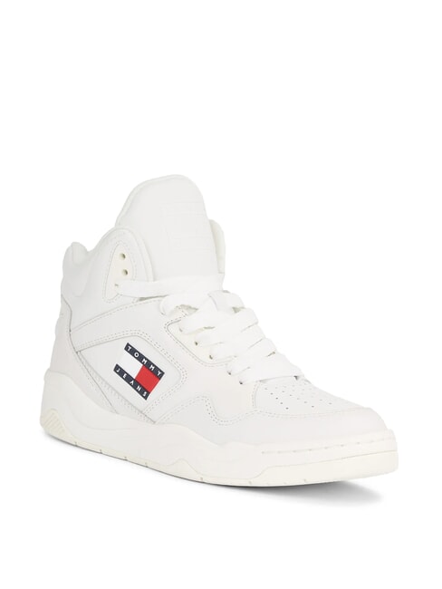 TJW NEW BASKET MC Adidași din piele ecru - Pantofi femei