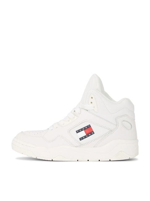 TJW NEW BASKET MC Adidași din piele ecru - Pantofi femei